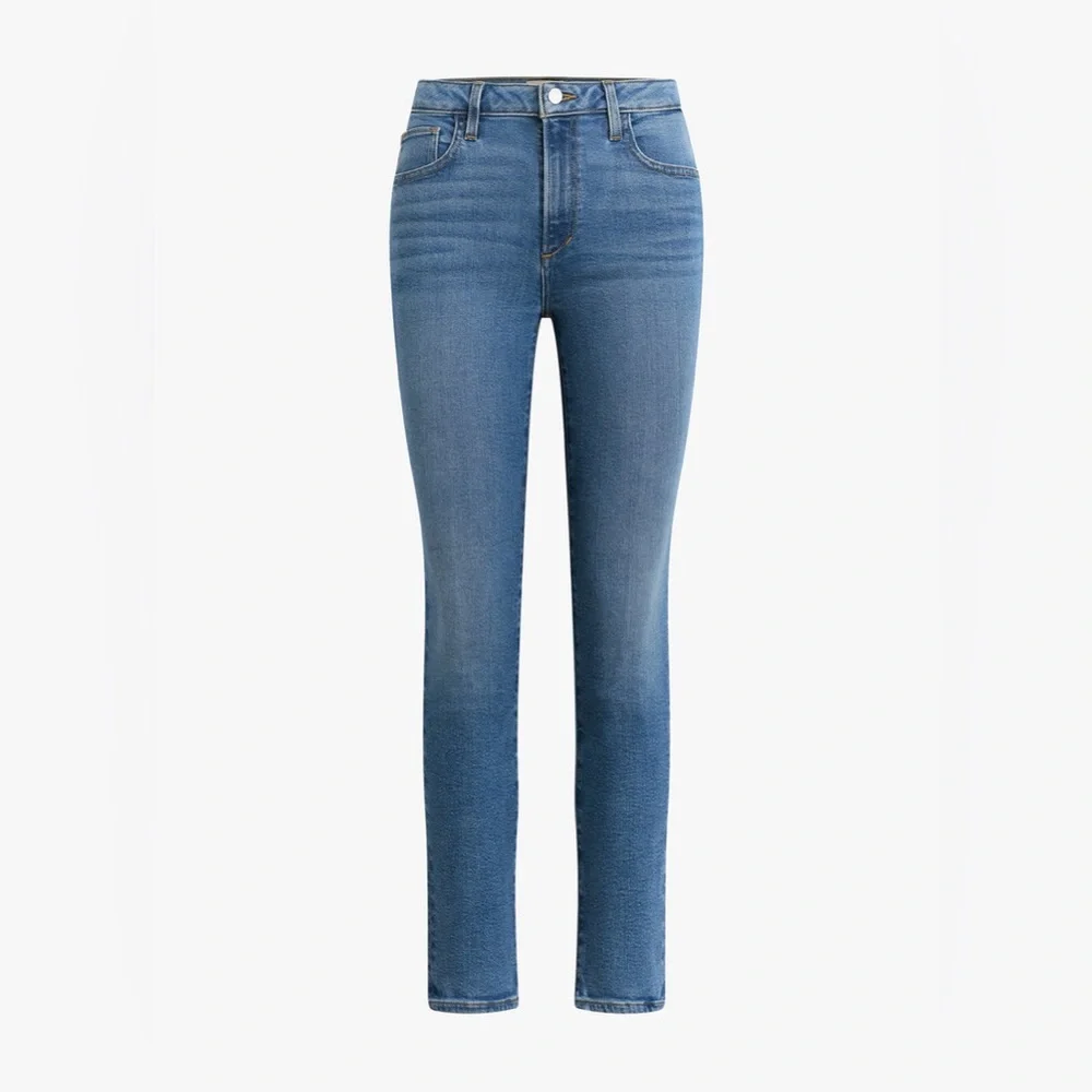 FAVORITE DAUGHTER Jeans High Rise Slim Straight Denim Size 25 NWT $198 MSRP NEW - Picture 8 of 17